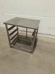 Stainless steel base - 71x55x75 cm